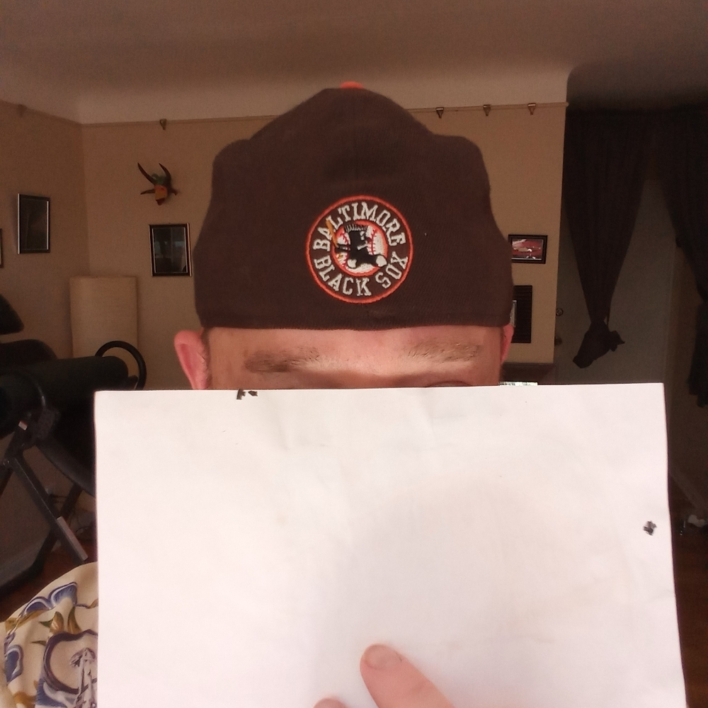 Official Negro League Black Bombers cap